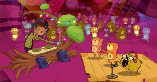Este juego de hora de aventuras es lo máximo Este juego de hora de aventuras es lo máximo